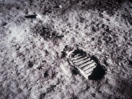 Apollo 11 boot print