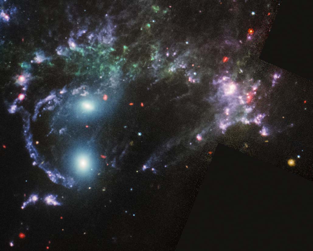 NGC 7318 A and B MIRI