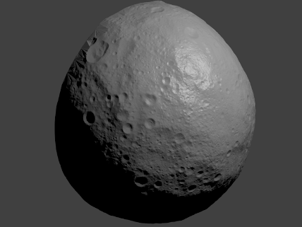 Asteroid Vesta (East)