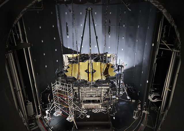 James Webb Space Telescope Mirror Model